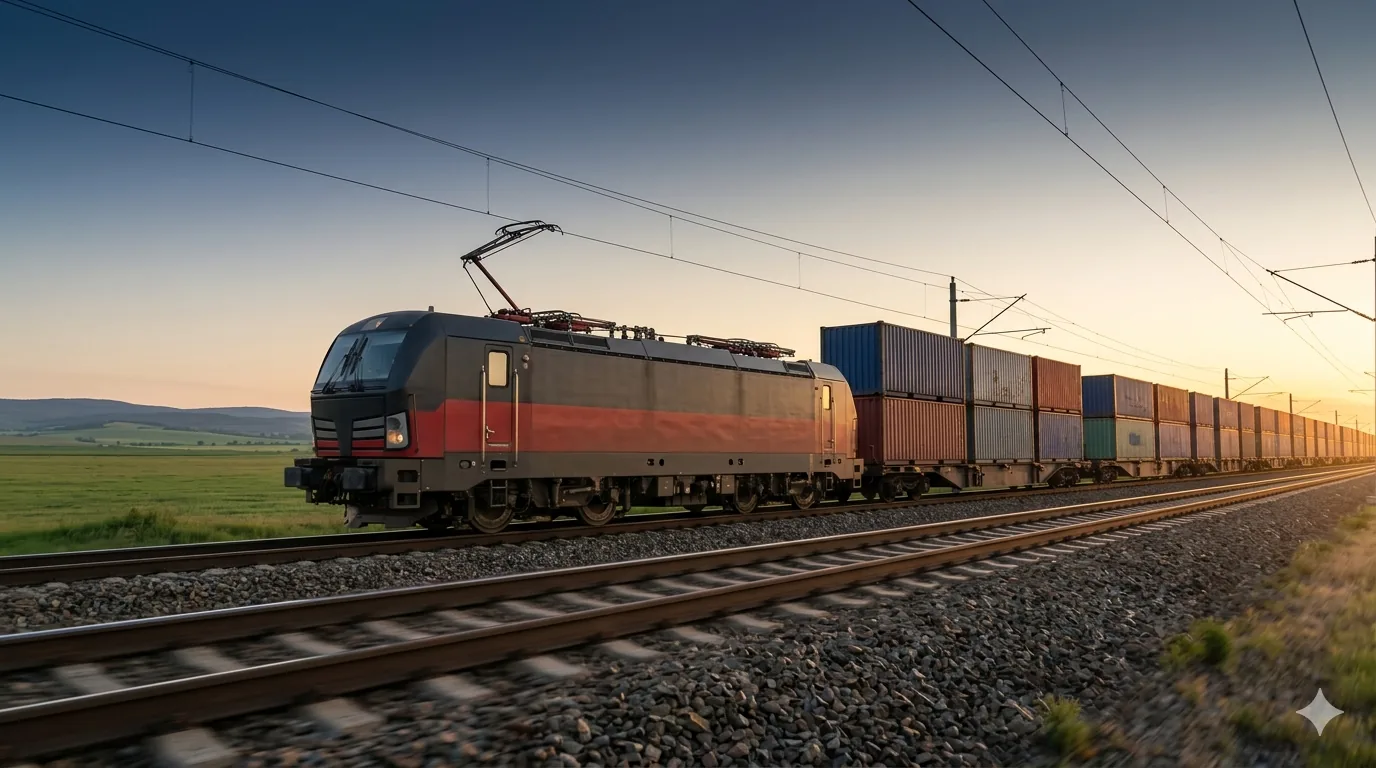 Block Trains Linking||Europe and Asia